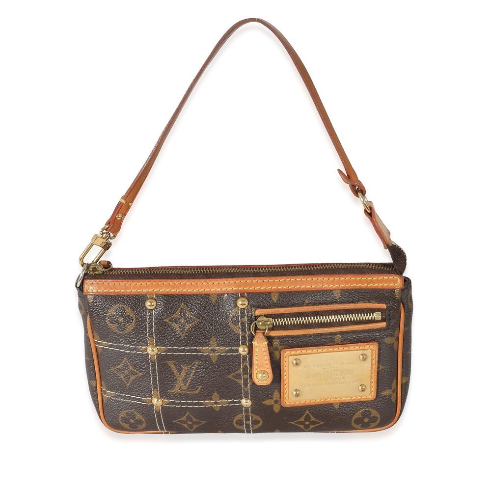 Louis Vuitton Monogram Canvas Riveting Pochette